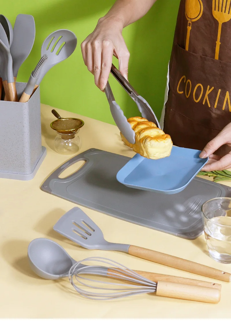 Kit de Utensílios de Cozinha Luxo 19 Peças – chicz